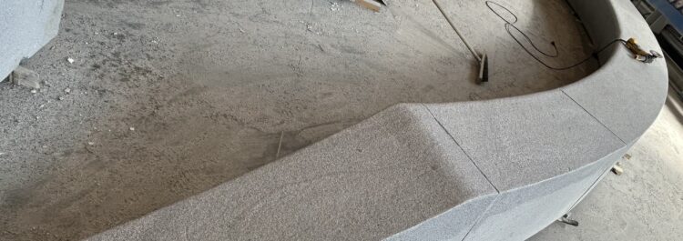 Parco del Valentino – Torino – Panche in Diorite Piemonte Chiara